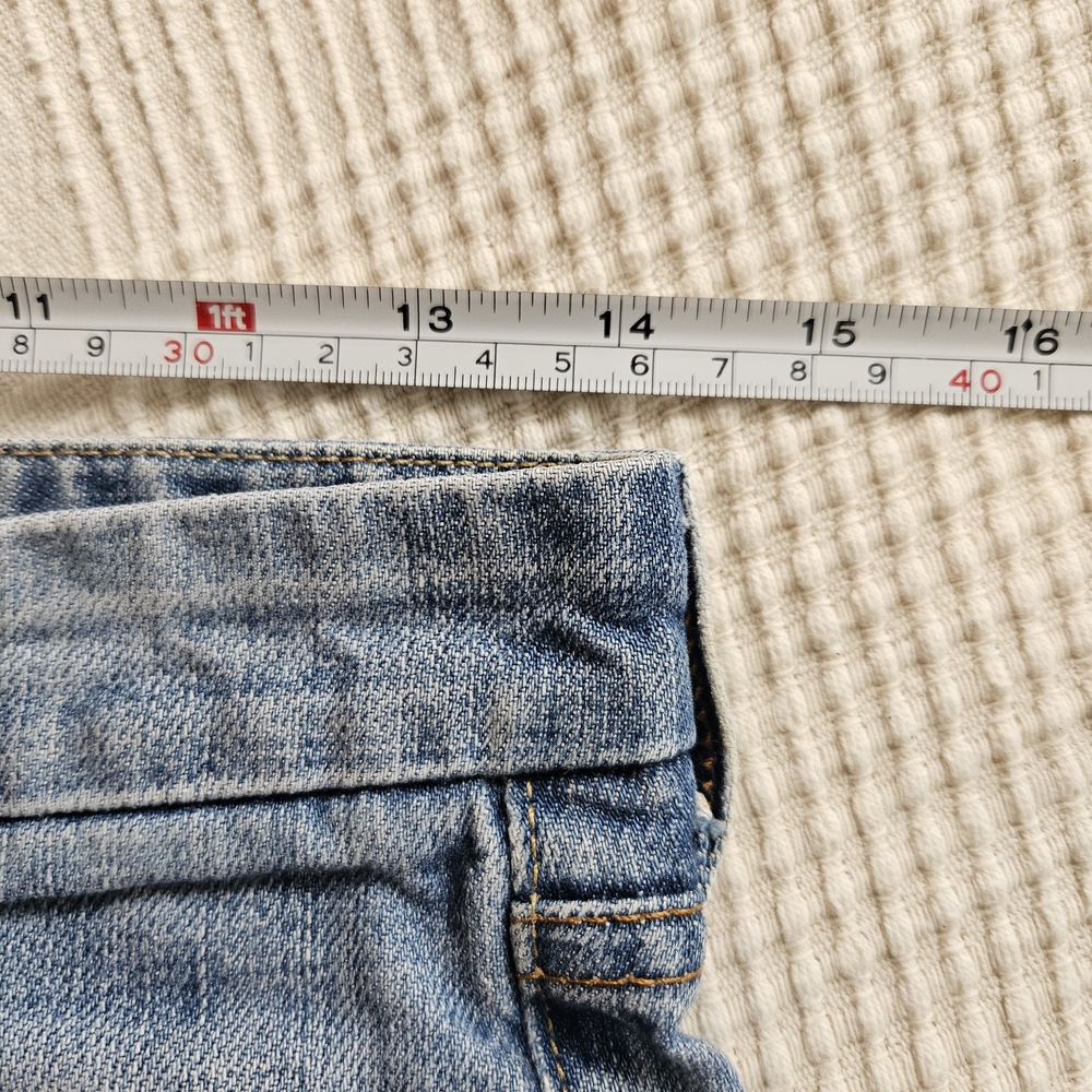 Citizens Of Humanity Blue Jean Denim Long Shorts Classic Cutoff Style 251 - Picture 9 of 16